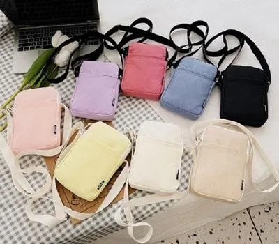 캐주얼 슬림 미니 크로스 데일리백