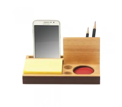 우드로 인주 메모케이스