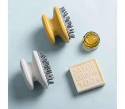 컬러풀 샴푸브러쉬 두피마사지