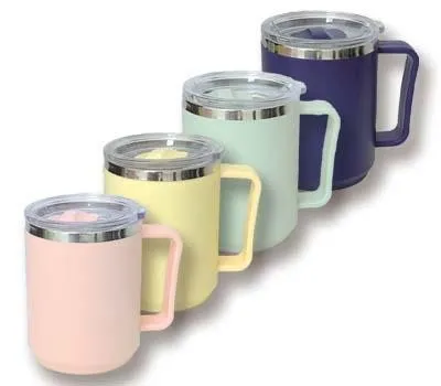 카페스텔라 컬러 스텐머그컵 440ml