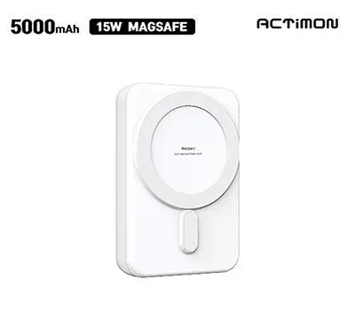 엑티몬 15W 고속 맥세이프 거치 보조배터리 5000